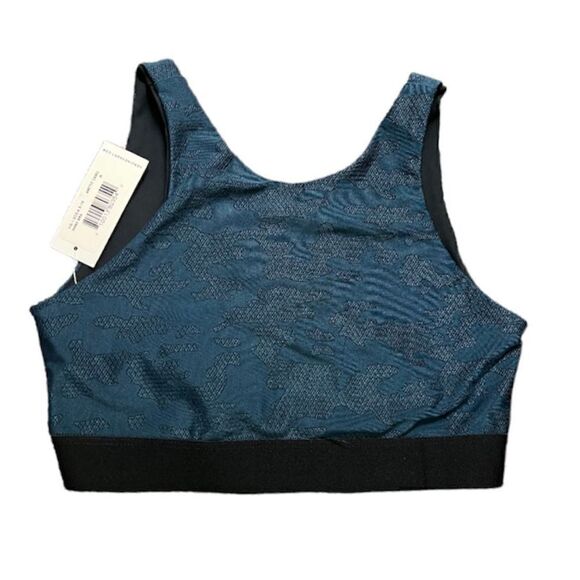 heroine Sport NWT ‘Swap’ Sports Bra in ‘Arctic Camo’ Navy Blue Size Medium - Picture 3 of 10